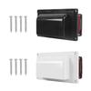 Trailer Boat Side Ventilation Fan 12V High Speed Airflows System With Anti UV ABS Material For Marine Bathroom Warehouse