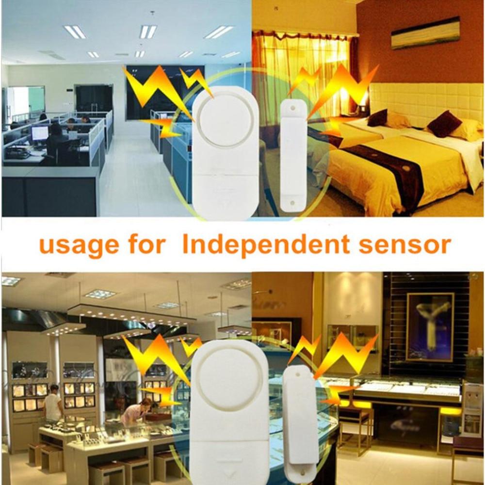 Door Windown Entry Alarm Home Security Alarm System Standalone Magnetic Sensors