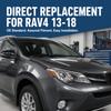 Schwarzer Motorabdeckungsstreifen Dichtung für die vordere Motorhaube für RAV4 2013-2018 Staubschutz