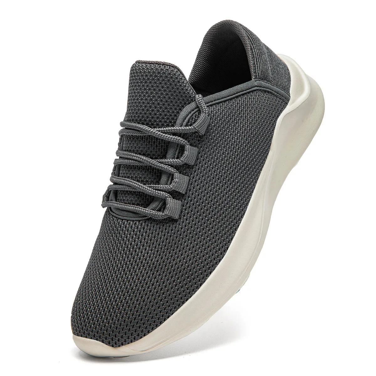 

мода Fujeak высококачественные мужские кроссовки из кожи повседневная спортивная обувь мужская плоская обувь вулканизированная обувь Tenis Masculino Zapatillas Hombre 46 темно-серого