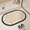 Cartoon Non-slip Absorbent Bathroom Mat - Stain-Resistant, Easy-Clean, Quick-Dry Carpet for Household Toilets and Doors
