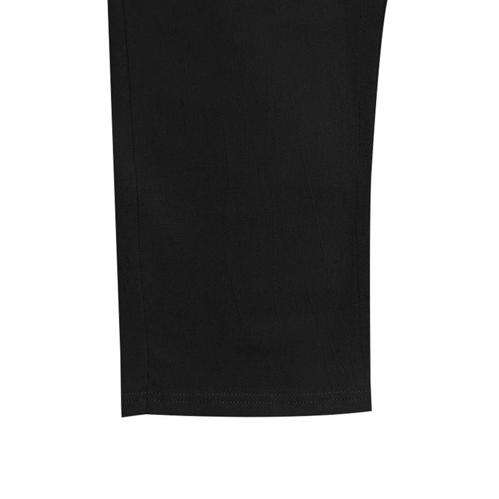 Men's Linen Drawstring Trousers  Beach Casual Sports Straight Leg Trousers