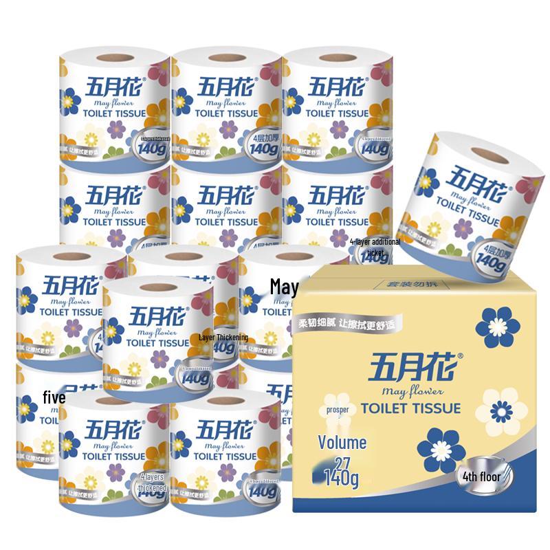 May Flower Classic 4-Ply Toilet Paper