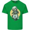Mod Scooter Moped Skull Unisexs Light Cotton TShirt