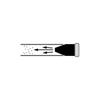 VESSEL Air Duster Rubber Long Nozzle 100R AD-2