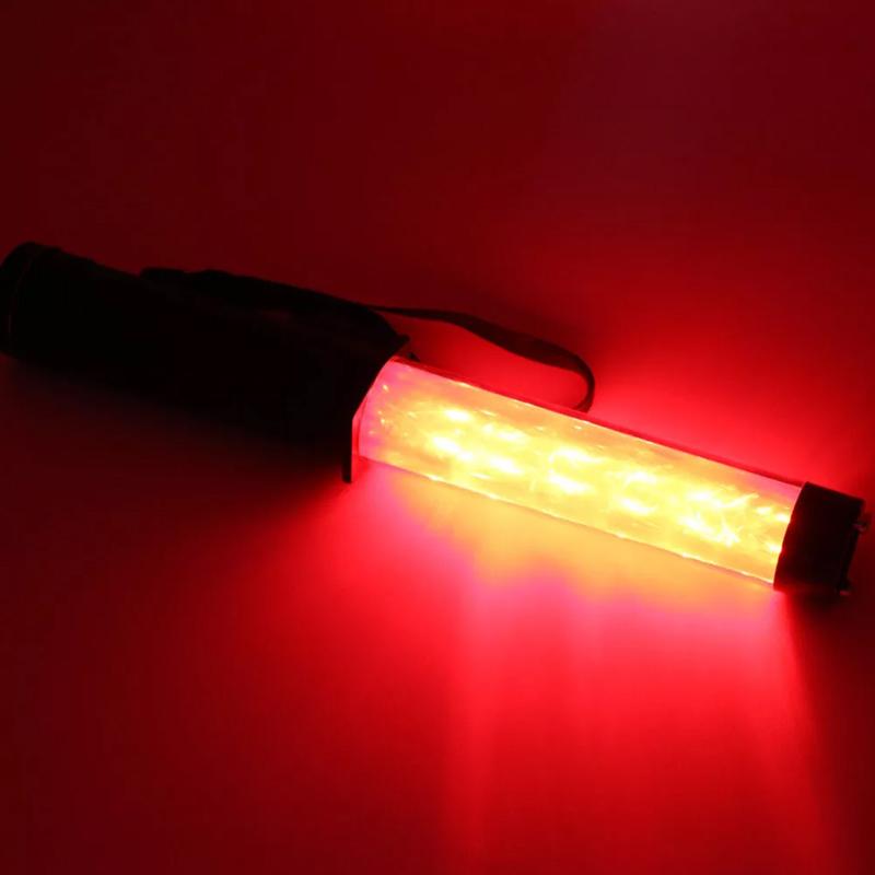 30Cm Traffic Baton Warning Light Signal Baton Flashing Light Warning Baton Signal Light Flashing Baton Luminous Baton