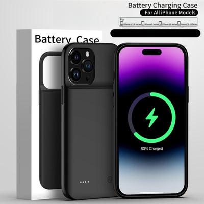 Battery Charger Case for Iphone 15 14pro 12 11 Pro Max Smart Power Bank Charger Cover for IPhone XS Max XR 7 8 Plus SE2 SE3 Protection Cover