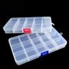 24 Grids Practical Compartment Plastic Storage Box Parts Organizer Box Jewelry Bead Screw Holder Case Display Container 1/3PCS