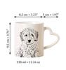 Cockapoo, Cockerpoo, Cockerdoodle - Cup with a Dog, Adorable Cup with a Heart-shaped Handle, Universal Gift from the Art-Dog Brand
