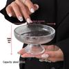 Glacier Glass High-footed Serving Plate