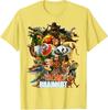 Italian Brainrot Viral Meme Collage Gen Z TShirt Y2k Bootleg Mashups Graphic Outfit AI Creatures Art Aesthetic Clothes Novelty