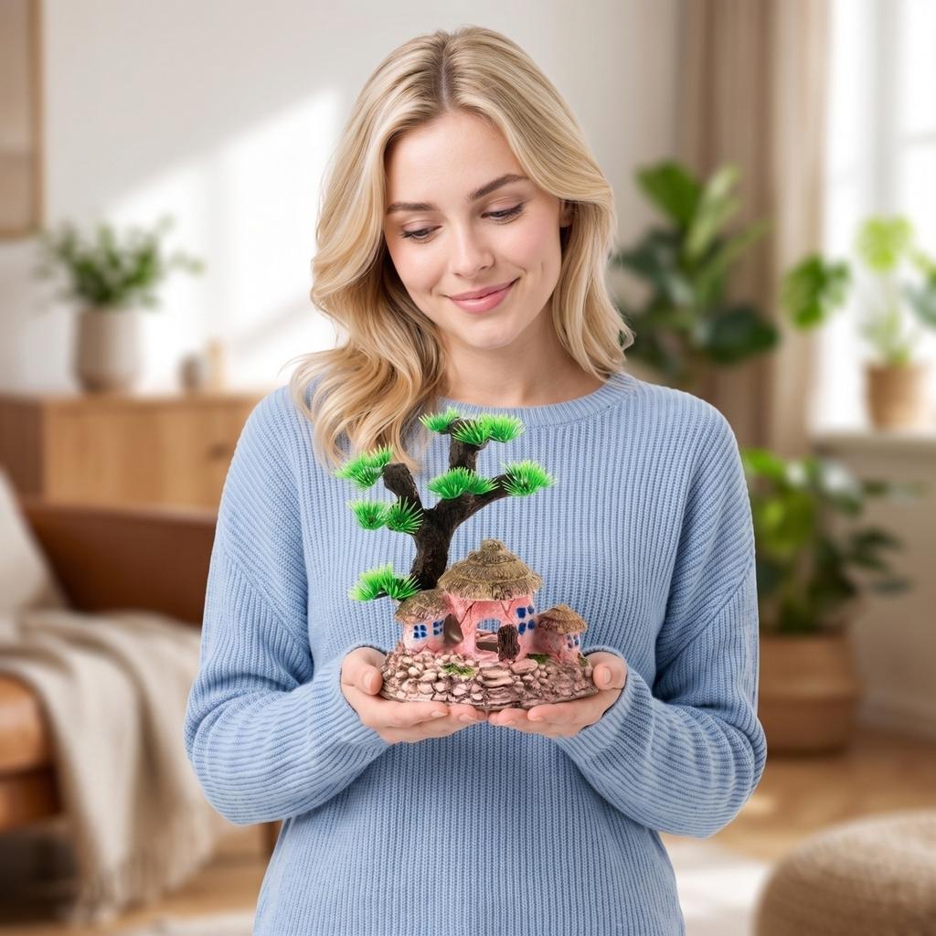 Decoration European Resin Ornament for Aquarium