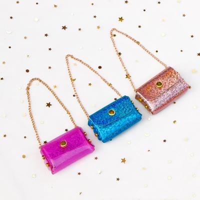 Mini Doll Handbag Paillette Dollhouse Accessories High Quality Lady Shoulder Bags  Kids