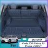 Custom For Geely EX5 Galaxy E5 Proton E.MAS 7 2024-2025 Car Boot Mat Rear Trunk Liner Cargo Leather Floor Carpet Tray Protector