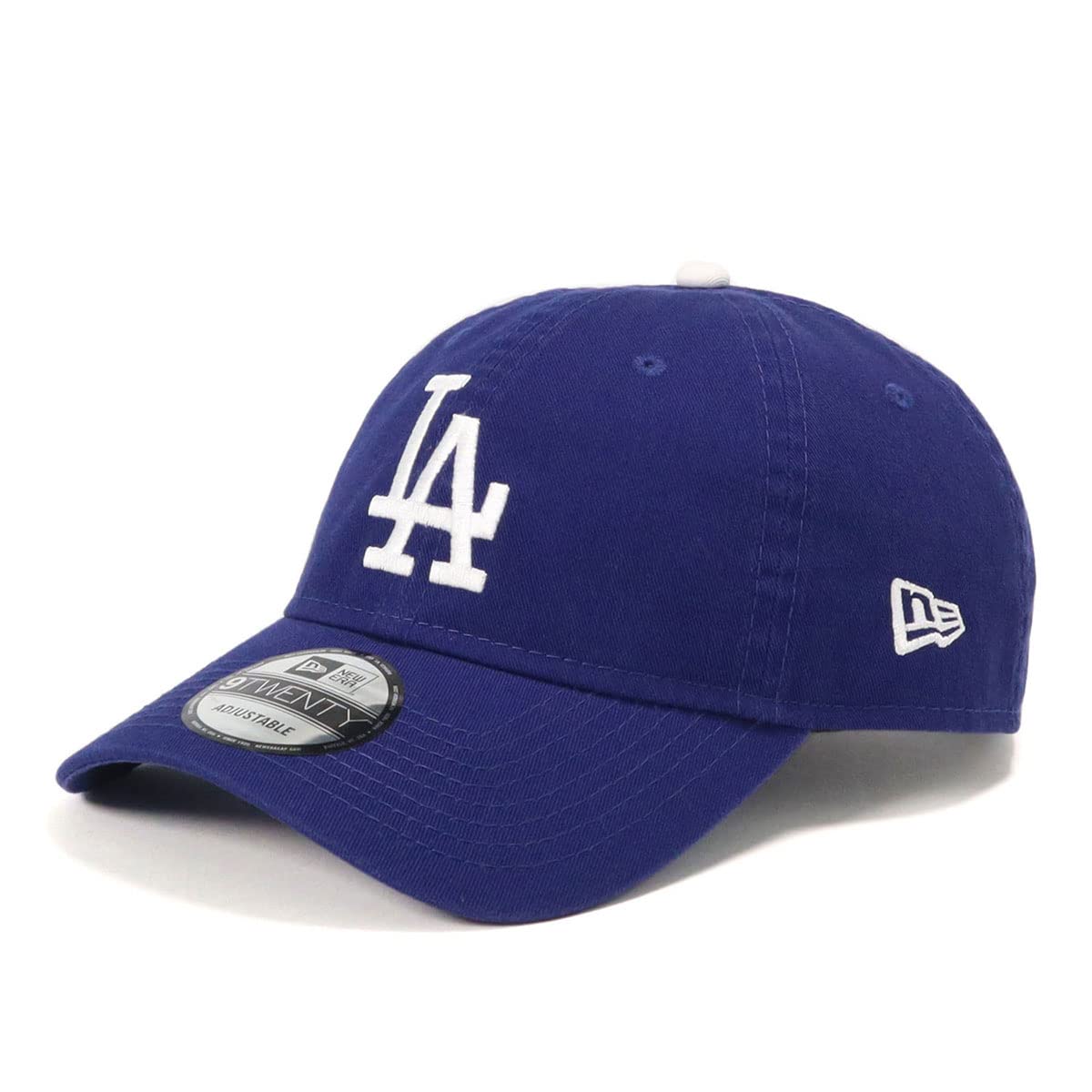 

New Era 9TWENTY Низкий MLB LA Темный Свободный Размер 920 Потертый Лос Дод Дрой Размер 23J Кепка, Королевский, Сшитый,