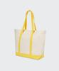 Musinsa Standard Daily Canvas Tote Bag [Ivory/Yellow]