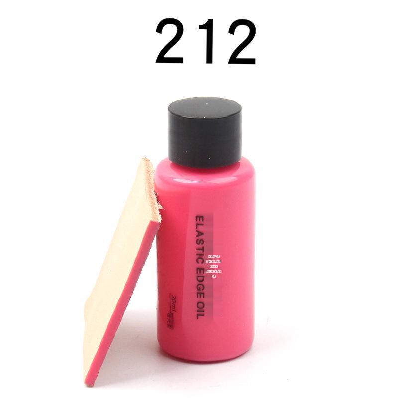 Elastic Matte Edge Paint for Leather Goods - 40 Colors for Bags and Wallets Repair