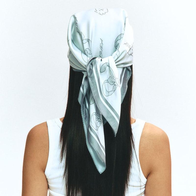 ASURA LOVE CAT SCARF (GREY)
