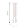 CIMAXIC Pool Joint Pins, Set of 12, Plastic Pins for