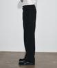Hoite Rise Corduroy Work Pants (Black)