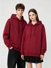 Solid Hoodie Unisex Oversized Pullover Casual Sweatshirt for Men Women