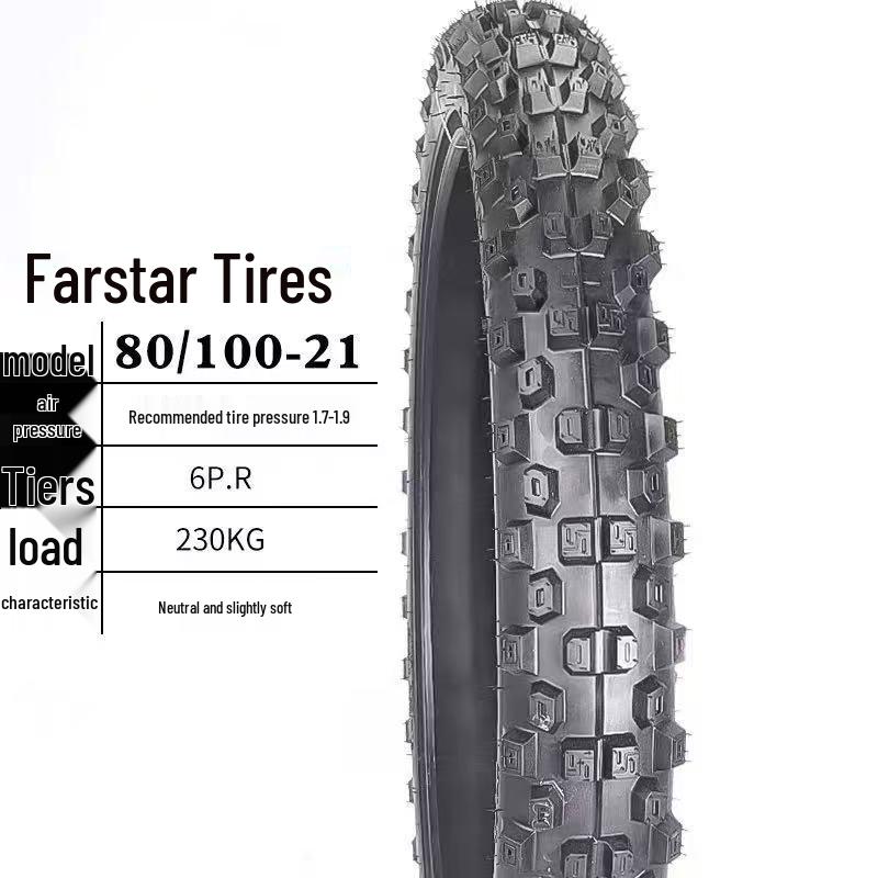 High-Performance Off-Road Motorcycle Tires for Mountain & Forest Trails - Compatible with KTM, Husqvarna, CRF