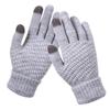 Guanti Invernali Touchscreen Unisex - Spessi, Antiscivolo, Dita Separate in Lana per Calore e Ciclismo