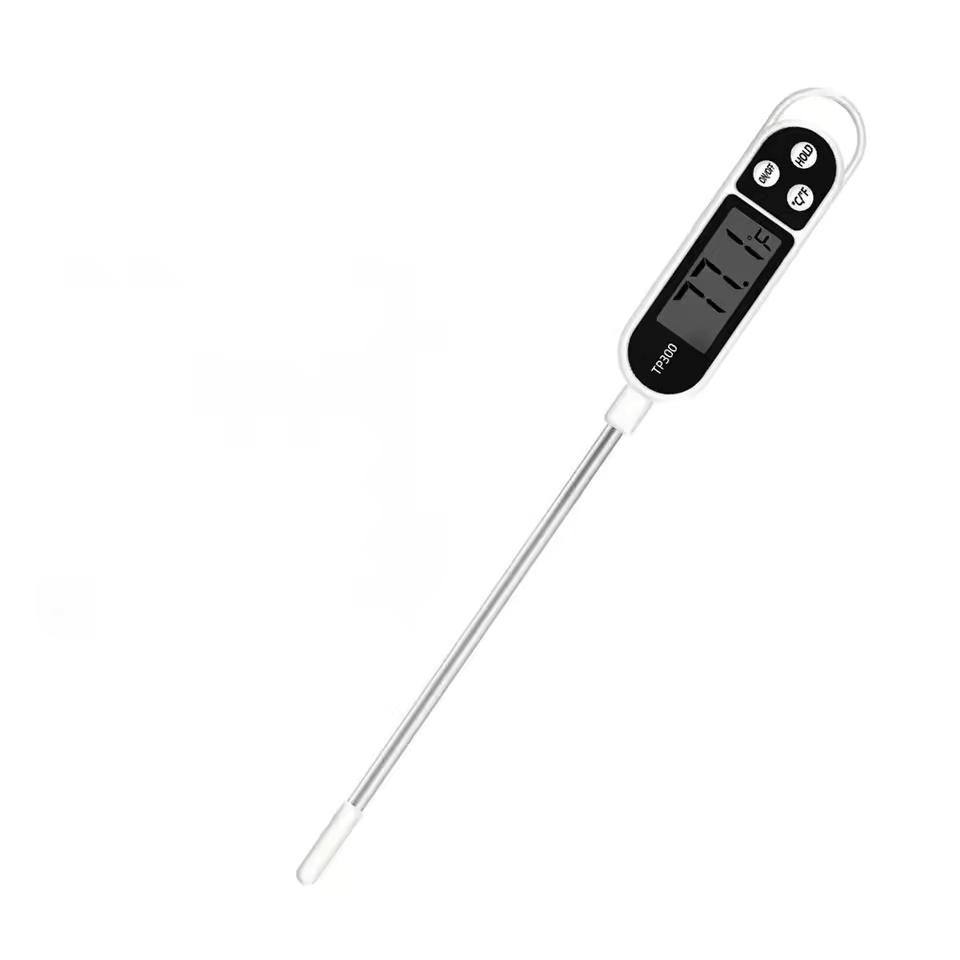 

Кухонный термометр Цифровой инструмент для измерения температуры Электронный термометр для продуктов ЖК-дисплей Подходит для продуктов