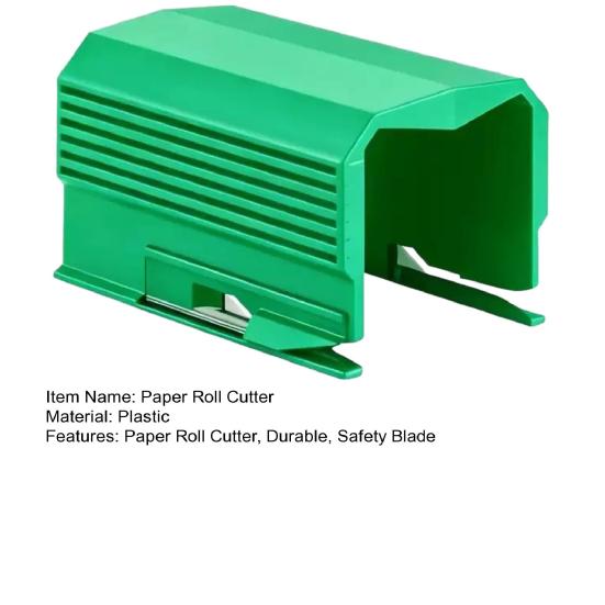 Cardboard Batch Cutter Portable Wrapping Paper Roll Cutter, Slide Rail Trimmer with Photo Trimming Device Safety Blade, Clean Straight Cut for