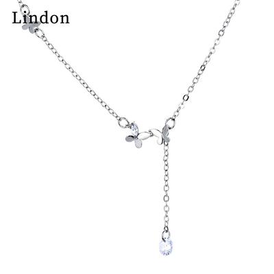 Lindon Women Necklace Pendant Copper Alloy Zircon Fashion Gift