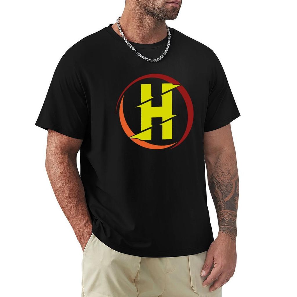 The Letter H Tshirt Fashion Casual Short Sleeve Tshirt
