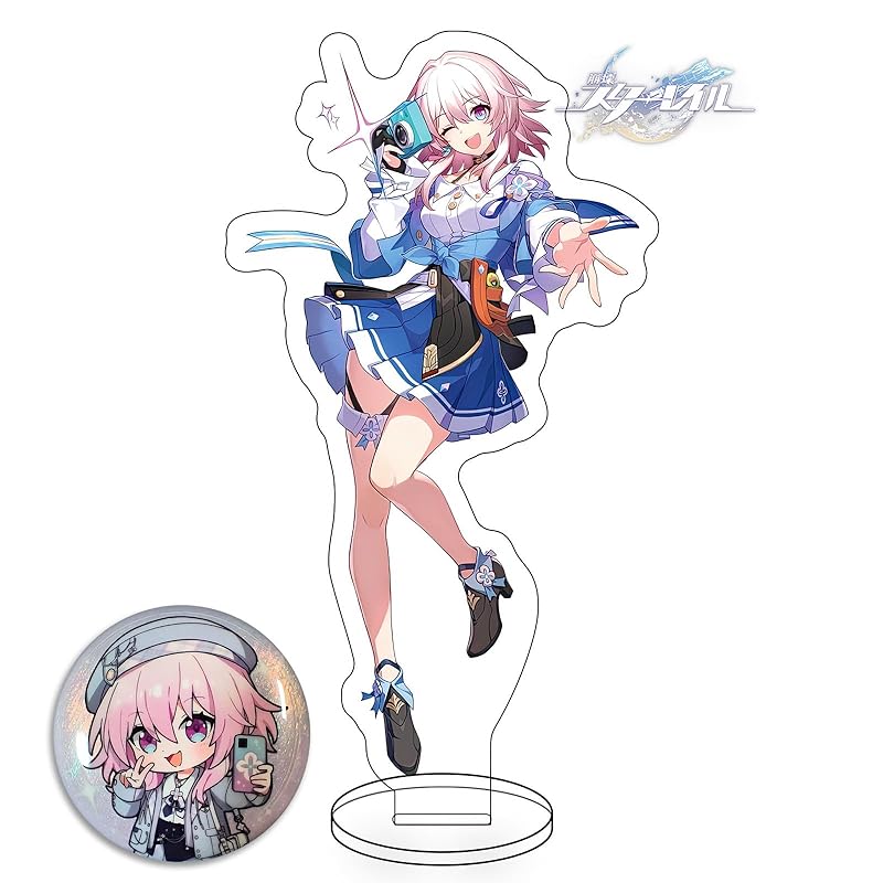 

Свернуть Star Rail Взгляд Персонаж STARRAIL Товары Сейчас март (Зонго Вер.) Акриловая подставка + набор значков. Это выживание игра милый аниме Мое товары