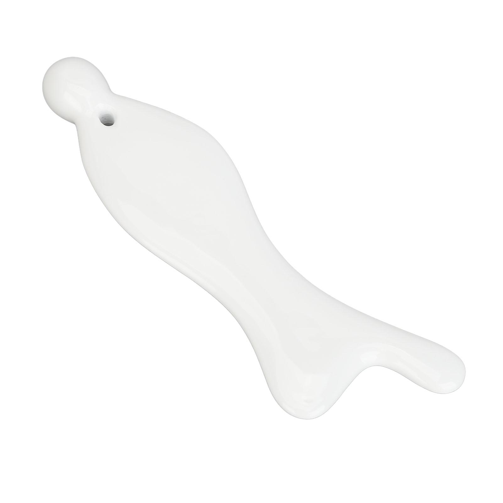 

Массажер для лица Инструмент Гуа Ша Керамический Уменьшает отечность Скульптурирование лица Ролик для глаз Скребок для мышц для