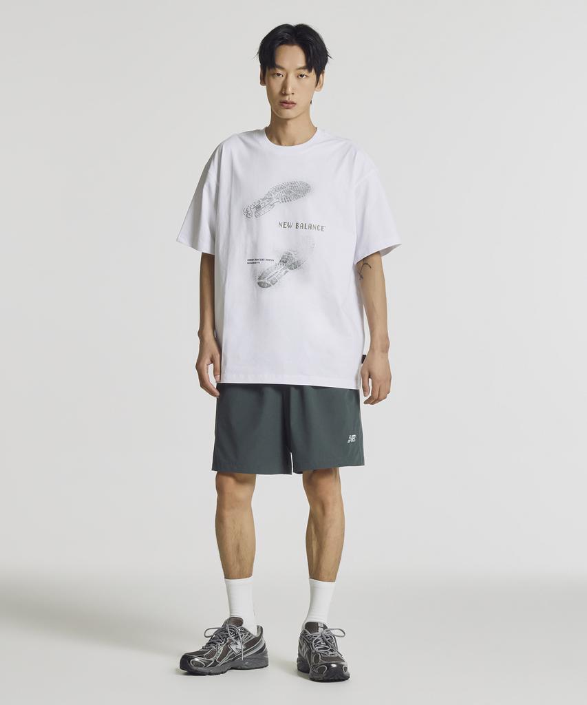Nyuballanseu Nbneg31703 / Uni Trackster Short Sleeve T-Shirt (White)