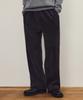 Wednesday Oasis Flannel Fleece Corduroy Pants_Black