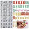 Mini Cartoon Bear Rabbit Mouse Sealing Wax & Resin Mold, 45-Cell Gummy Sheet