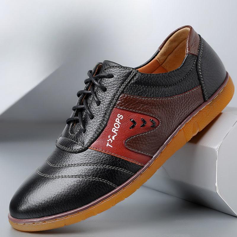 

Мокасины Толстая подошва Круглый носок Платформа Мужская повседневная обувь Мягкие туфли Кожаные мужские деловые туфли Мокасины Формальная мода без застежек 44