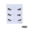 Cross-Border Cat-Eye Clear Band False Eyelashes - Natural, Dense, Half-Length with Extended Eye Tail