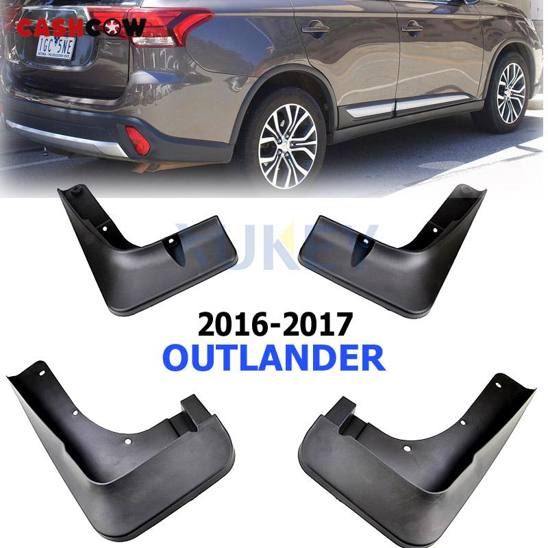 

Для Mitsubishi Outlander 2015 2016 2017 2018 передние и задние автомобильные брызговики Брызговики Брызговики