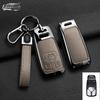 Husă Portchei din Aliaj de Zinc cu Piele pentru A5 A6 A7 A8 A4 RS3 RS4 SLINE Q3 Q5 Q7 Q8 B6 B7 B8, Decoratiuni Cheie, Carcasă