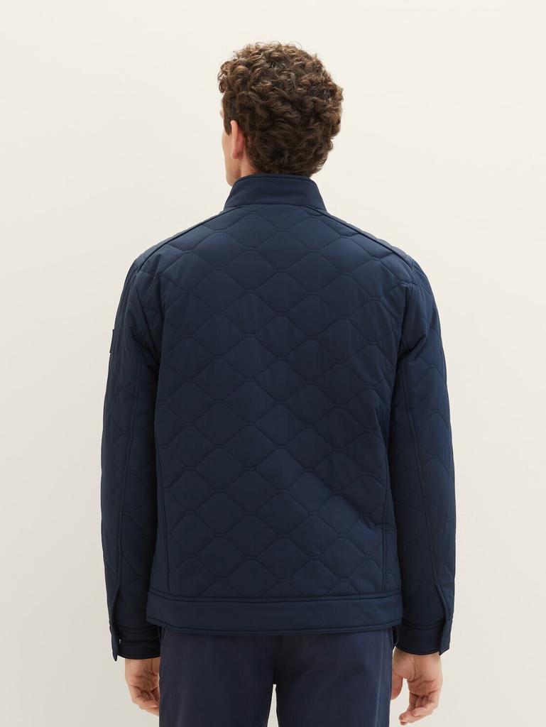 Зимняя куртка Tom Tailor Bikerjacke (1038908) Mit Recyceltem Polyester (1038908) sky captain blue