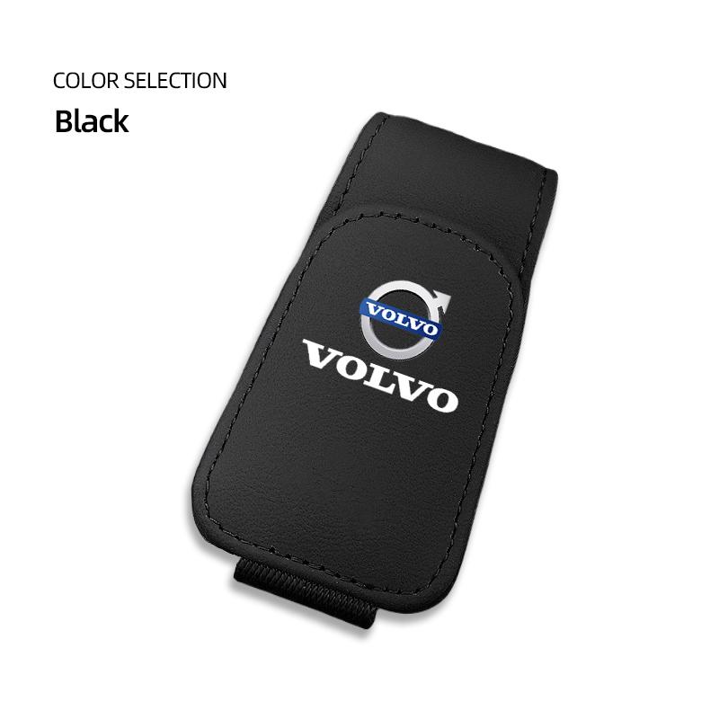 Car Interior Glasses Storage Clip Car Visor ID Card Storage Bracket For Volvo Xc60 Xc90 V40 V60 S60 V50 V90 S80 C40 XC40 V70 C30