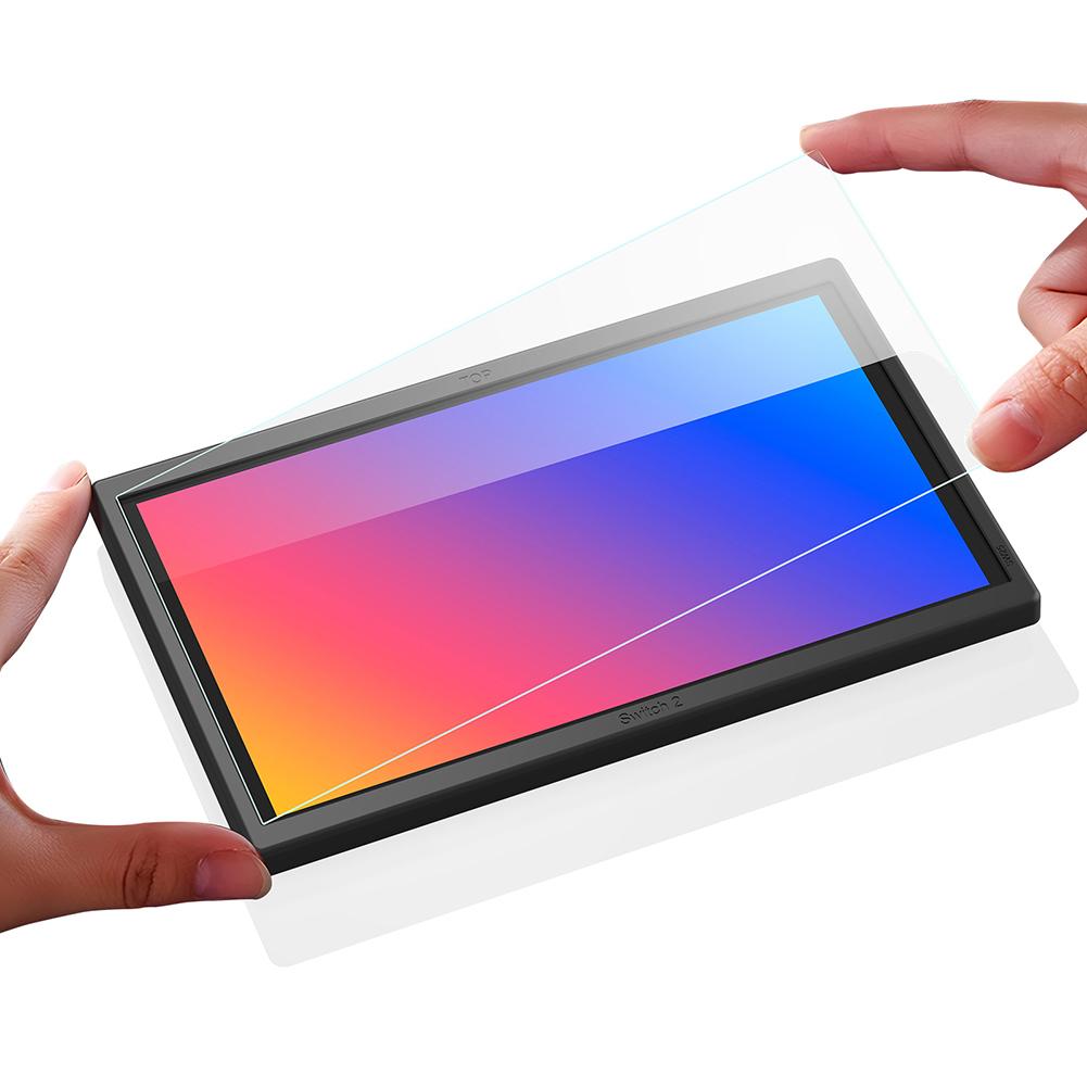 

Game Screen Protective Film for Nintendo for Switch 2 with Alignment Frame Anti-Scratch Anti-fingerprint Anti-Glare for Switch 2 spain