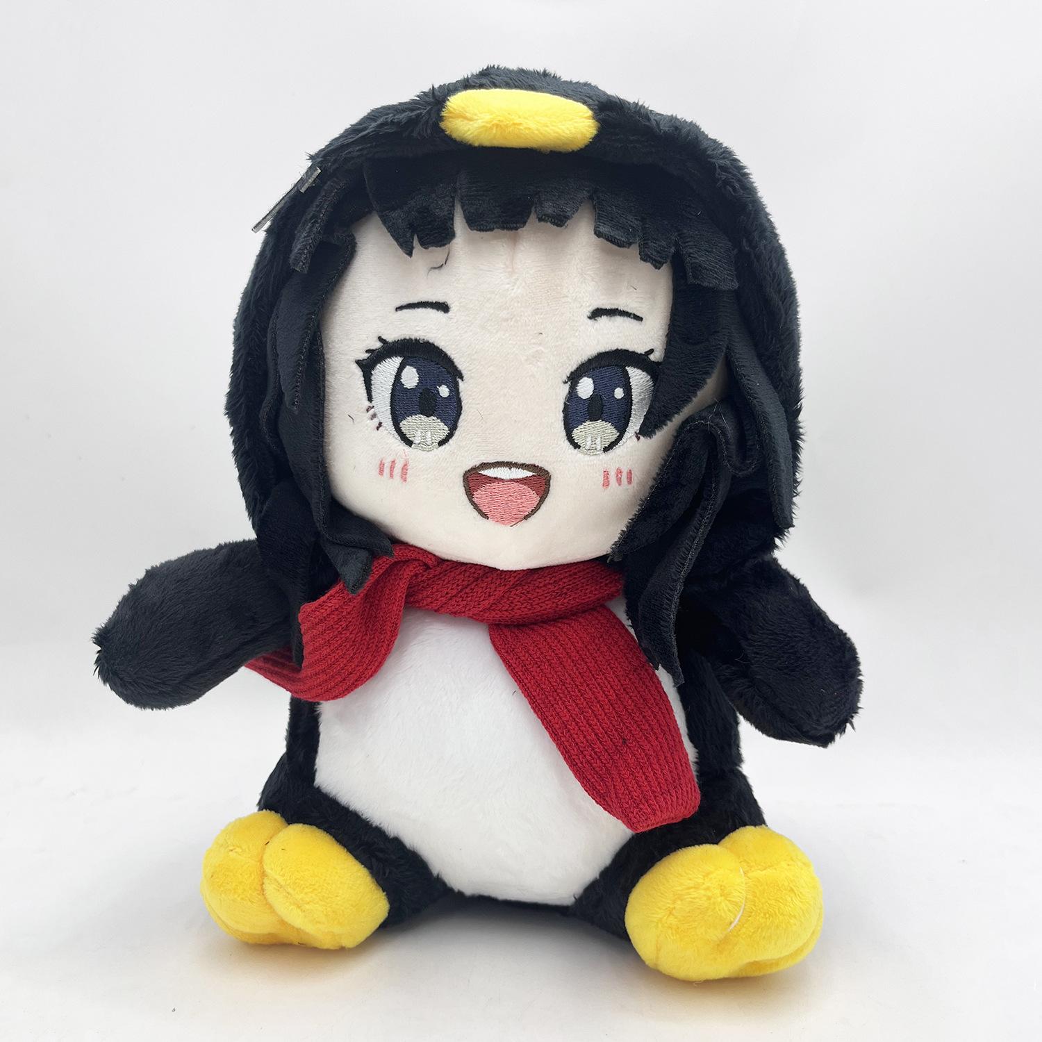 Cute Arknights Endfield Plush Toy Soft Arknights Animal Little Penguin Stuffed Doll Gift Birthday Doll Home Decoration