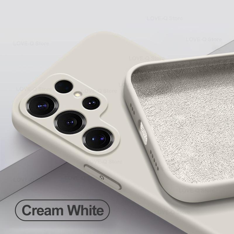 Pro S25 Ultra Plus Pouzdro Silikonové Pouzdro na Telefon pro Pro Samsung Galaxy S25 S24 S23 S22 Ultra Plus Pouzdra Ochranný Kryt Kamery