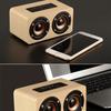 Retro Wooden Bluetooth Speaker Computer Speaker Bar Stereo Sound Subwoofer  box For Macbook Laptop Notebook PC TF Card Music Player Wired Loudspeaker