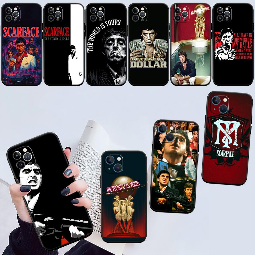 RE51 S-Scarfaces Case for Motorola Edge 60 60s 70 G86 G56 G54 E14 G04S G45 G54 G64 S30 S50 X30 X40 X50 Pro Power