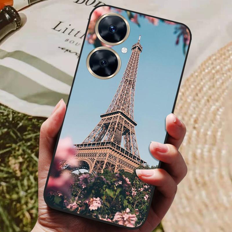 Für Huawei Nova 11i Hülle Nova11i 11 i Schwarzer Wolf Weiche TPU Silikon Rückseite Für Huawei Nova 11i MAO-LX9 Handyhülle Funda Coque