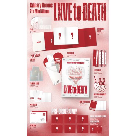 Select POB Xdinary Heroes 7th Mini Album LXVE To DEATH