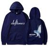 2025 Deftones Hoodie Autumn Winter Casual Loose O-Neck Long Sleeve Hoodie Men Women Fashionable Warm Fleece Sweatshirts Unisex